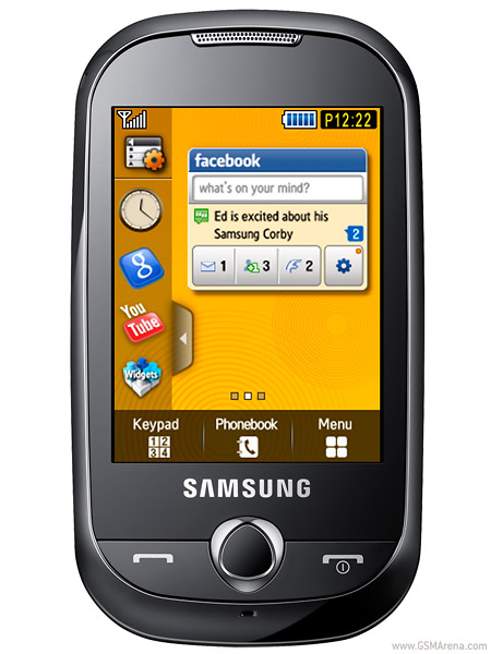 Samsung S3650 Corby Tech Specifications
