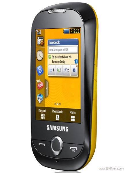 Samsung S3650 Corby Tech Specifications