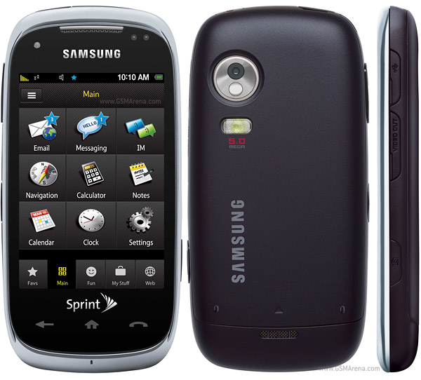 Samsung M850 Instinct HD Tech Specifications