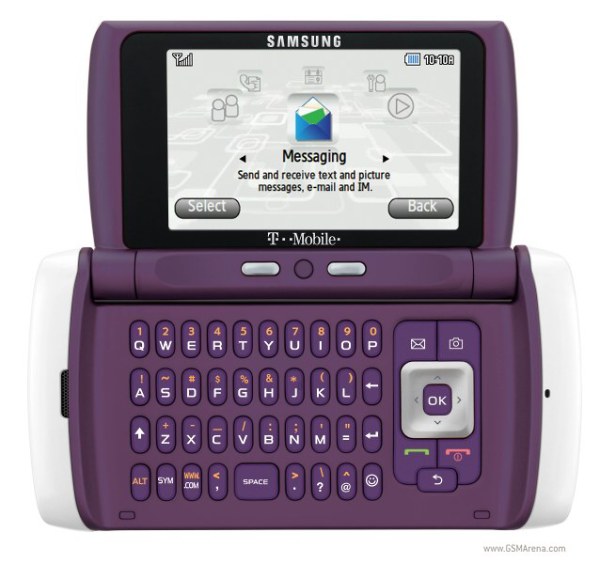 Samsung T559 Comeback Tech Specifications