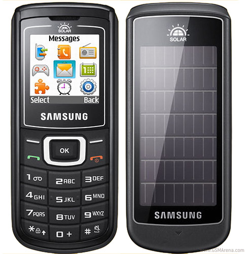 Samsung E1107 Crest Solar Tech Specifications