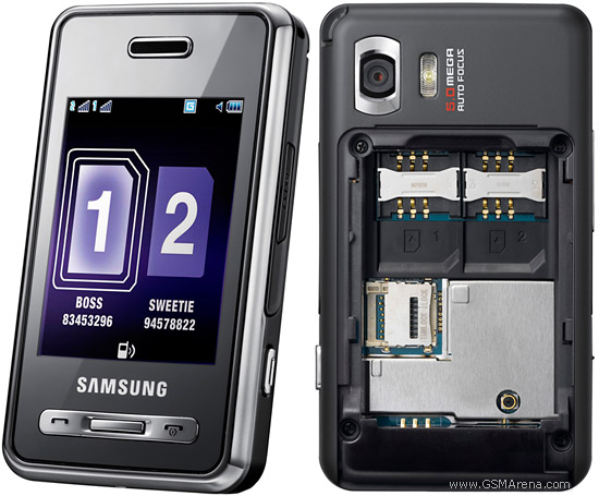 Samsung D980 Tech Specifications