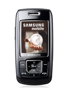 Samsung E251 Спецификация модели