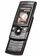 Samsung G600 Спецификация модели