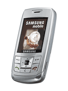 Samsung E250 Спецификация модели