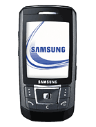 Samsung D870 Спецификация модели