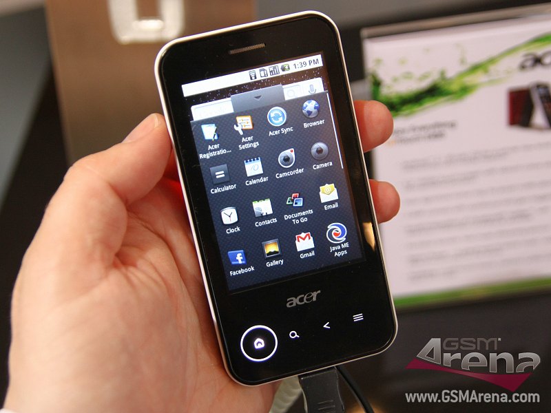 Acer beTouch E400 Tech Specifications