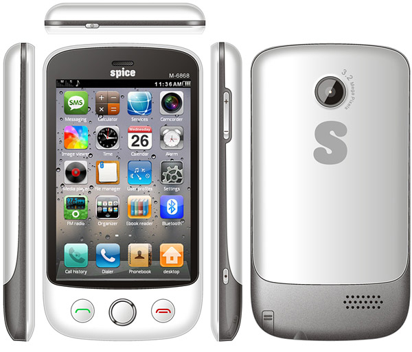 Spice M-6868 Tech Specifications