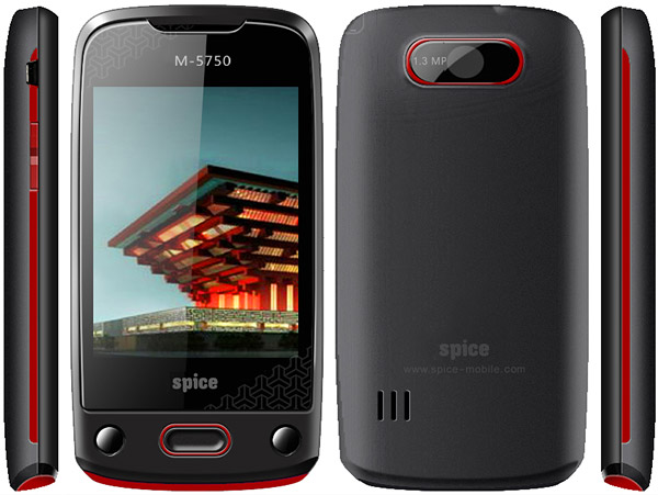 Spice M-5750 Tech Specifications