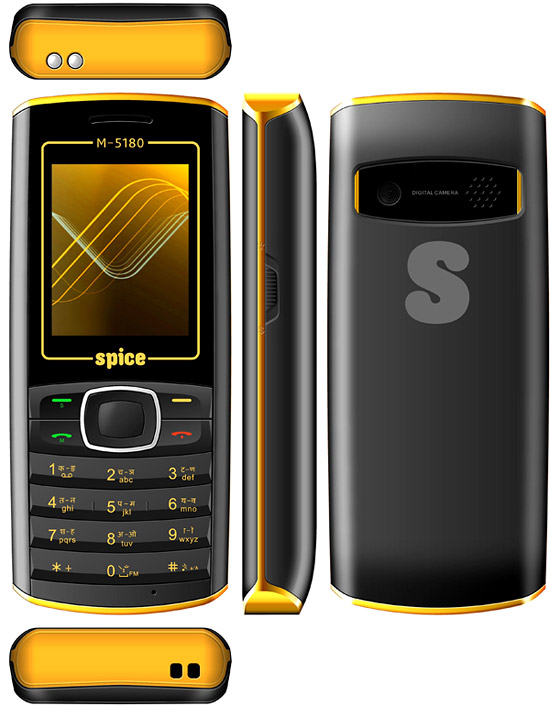 Spice M-5180 Tech Specifications