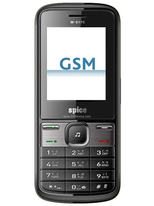 Spice M-5170 Tech Specifications