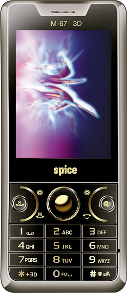 Spice M-67 3D Tech Specifications