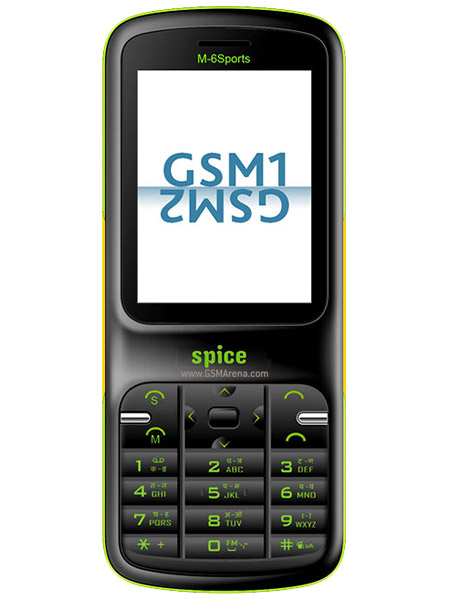 Spice M-6 Sports Tech Specifications