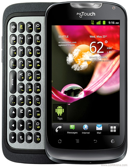 T-Mobile myTouch Q 2 Tech Specifications