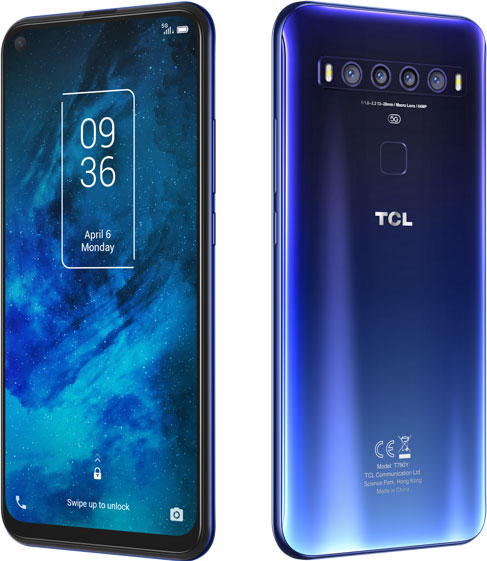 TCL 10 5G Tech Specifications